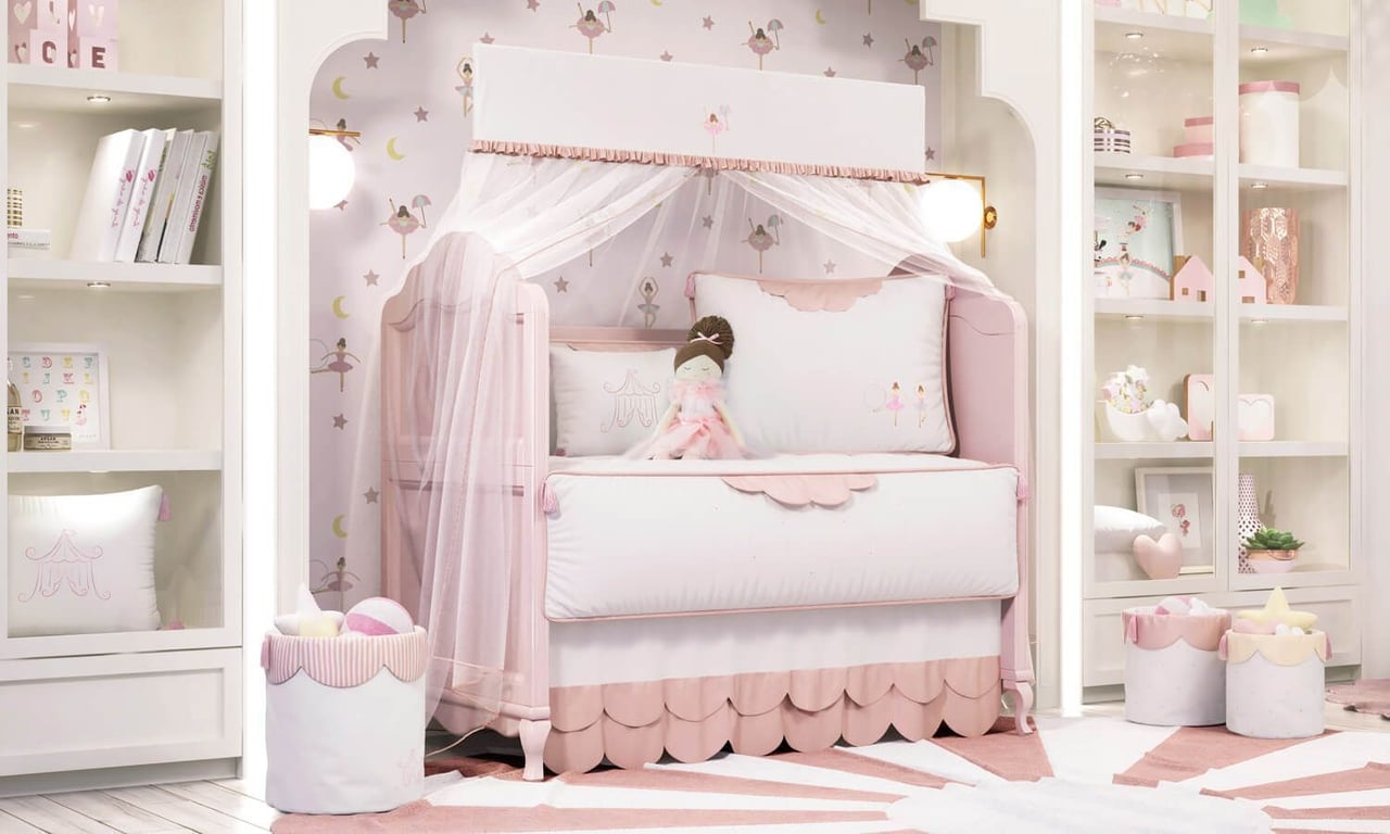 Kit Berço Bailarina Trapezista — vista alternativa