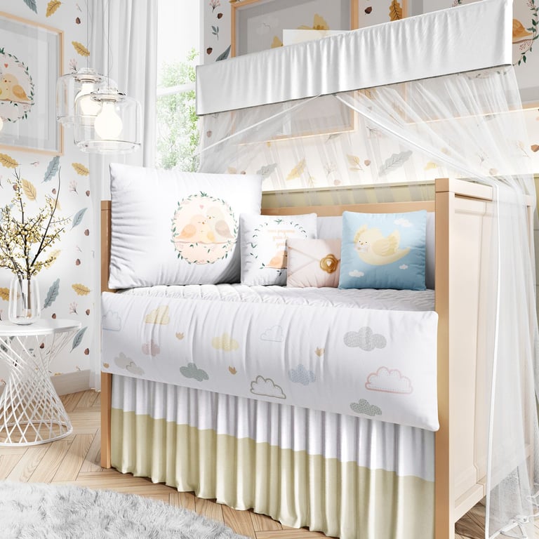 Kit Berço Família Passarinho — vista alternativa