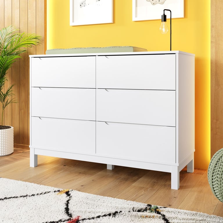 Cômoda Infantil Branco Cozy
