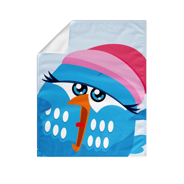 Manta Dupla Face com Plush Galinha Pintadinha Mini 1M