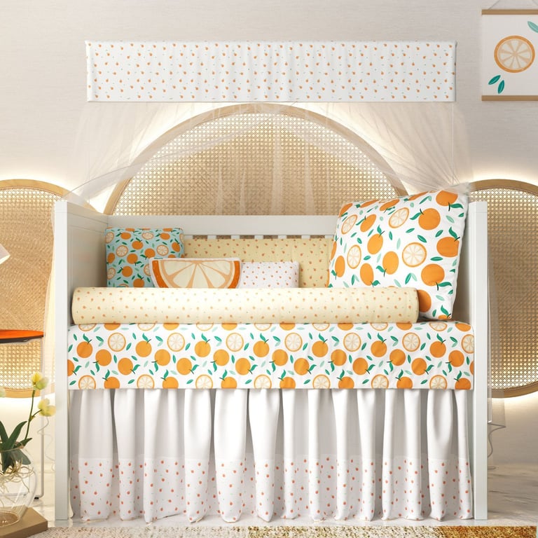 Kit Berço Laranjas — vista alternativa