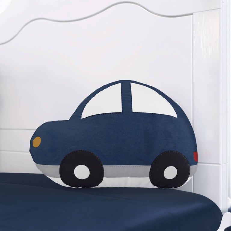 Almofada Carro Azul 25cm