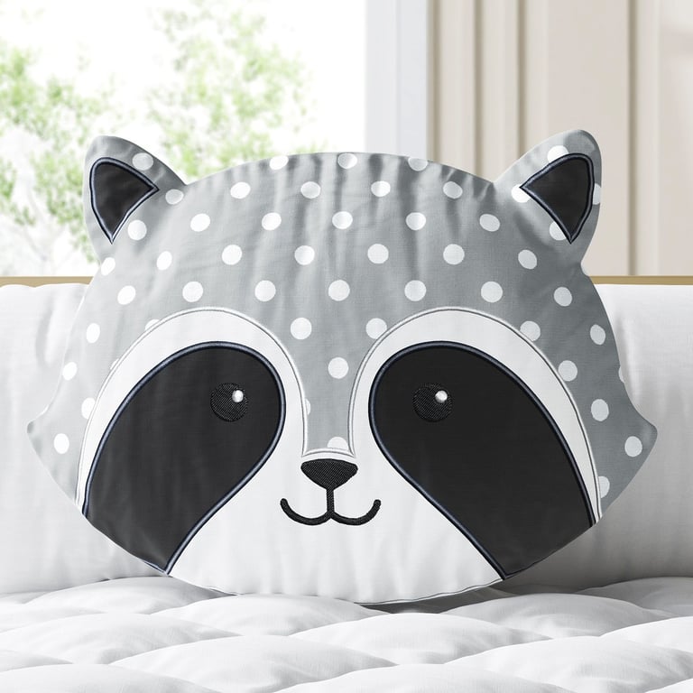 Almofada Amiguinho Guaxinim 32cm