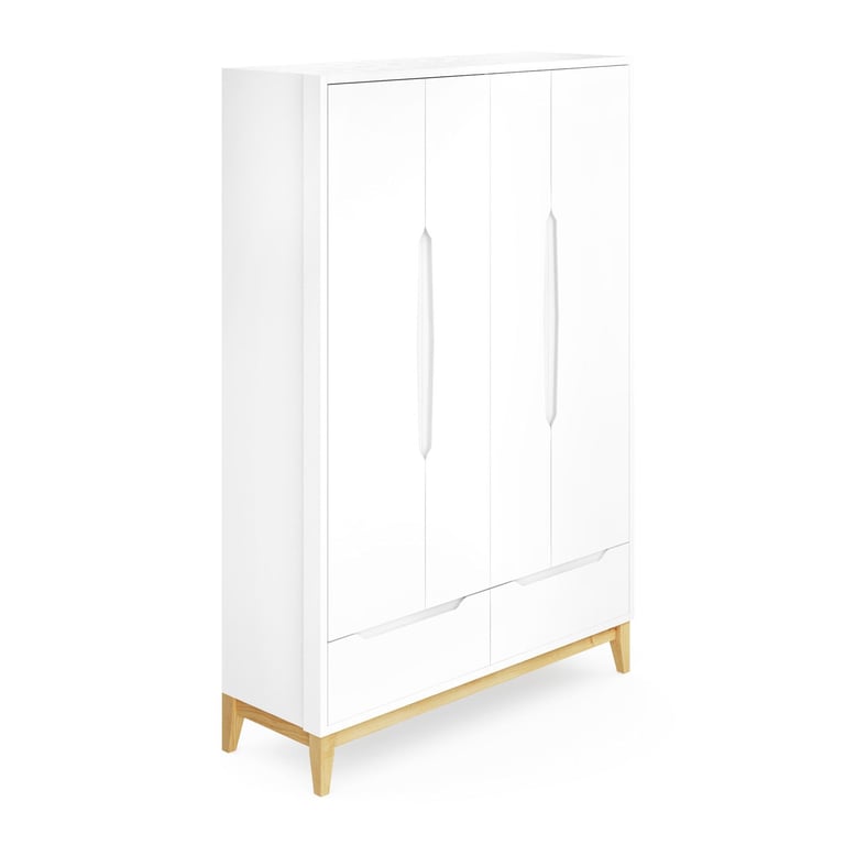 Guarda Roupa Infantil Branco 4 Portas Amor Perfeito — vista alternativa