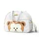 Bolsa Maternidade Amiguinho Macaquinho Branco 40cm - imagem 3