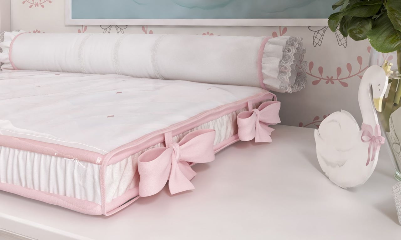 Trocador de Fraldas com Rolinho Princesa Clássica — vista alternativa