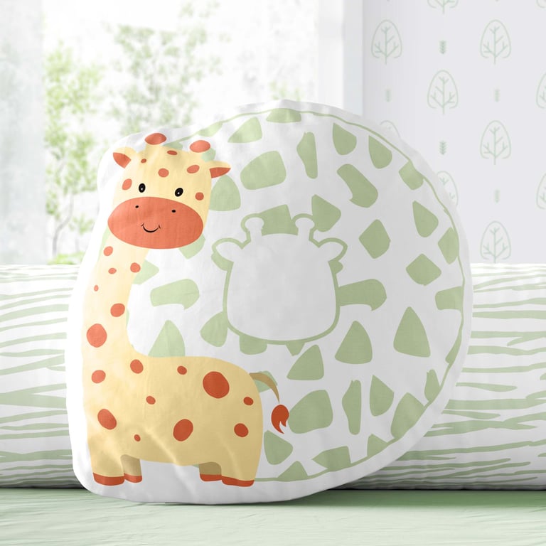 Almofada Amiguinhos Safári Letras de A a Z