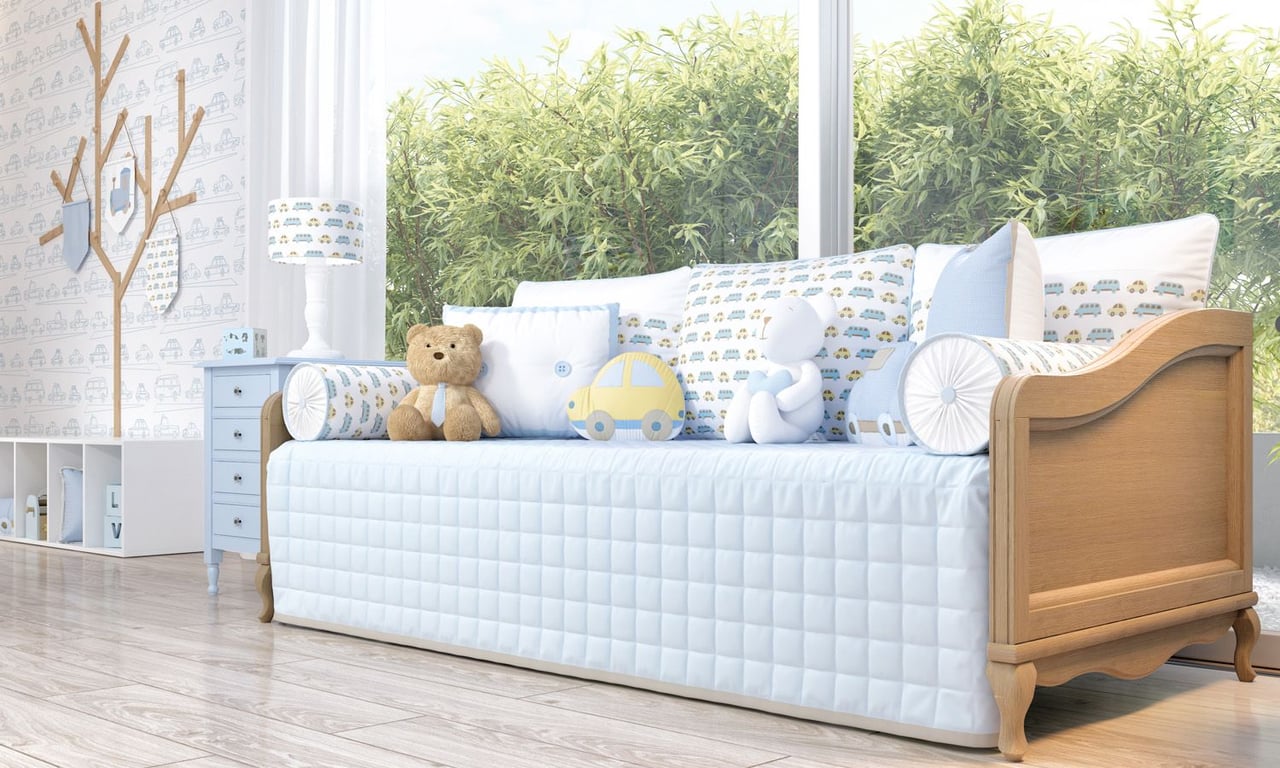 Kit Cama Babá Carrinhos — vista alternativa