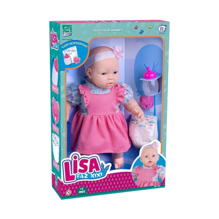Boneca Lisa Faz Xixi — vista alternativa
