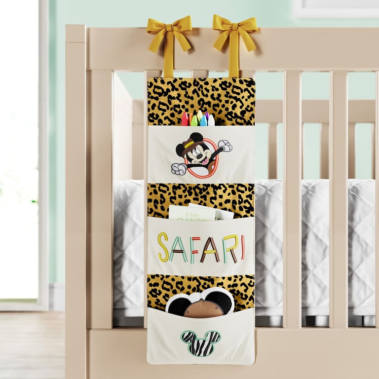 Organizador de Berço Mickey Mouse Safári