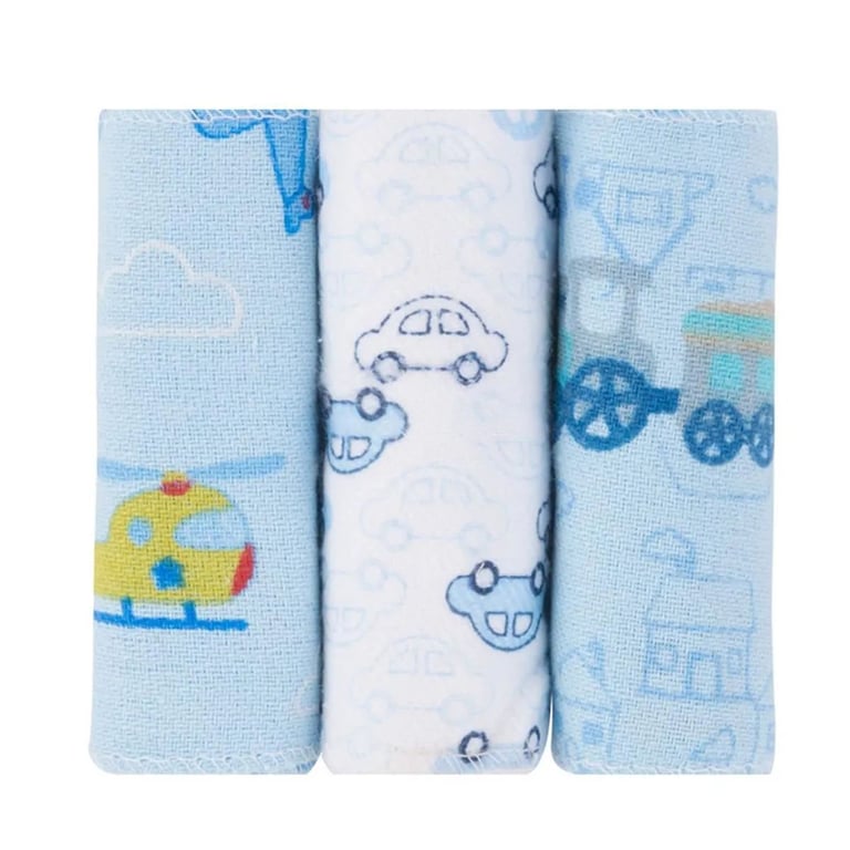 Kit Faixa Umbilical Flanelada Transportes Sortida