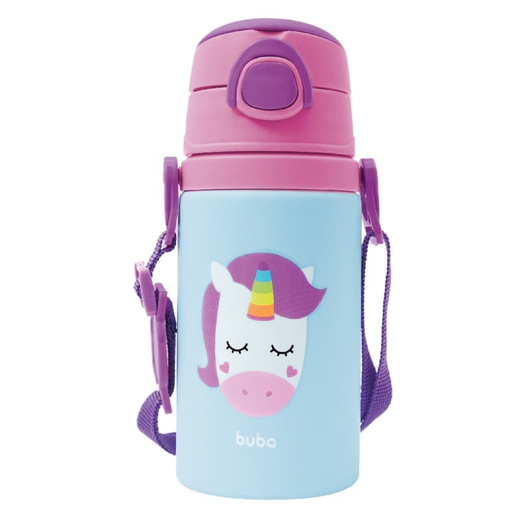 Garrafinha de Alumínio Animal Fun Unicórnio