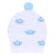 Kit Touca, Luva e Meia Coroa Branco e Azul - imagem 3
