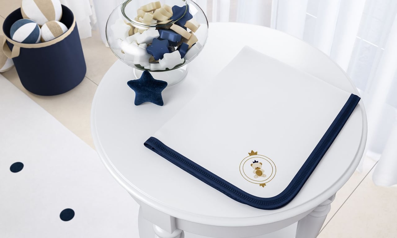 Cueiro Urso Teddy Realeza — vista alternativa