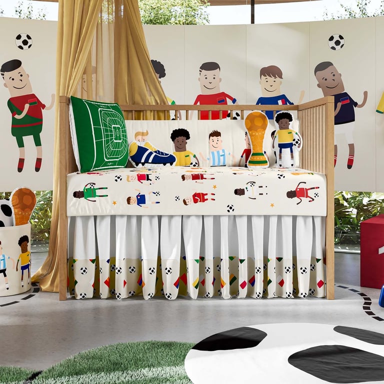 Saia de Berço Seleções do Mundo — vista alternativa