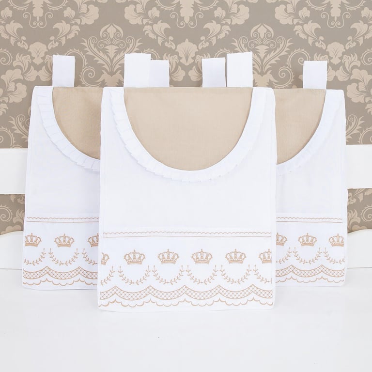 Porta Fraldas Varão Elegance Nude