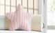 Almofada Estrela Tricot Rosa 30cm - imagem 1