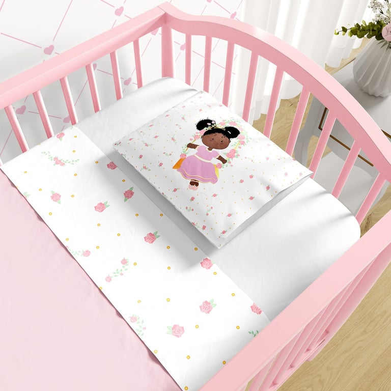 Jogo de Lençol Berço Princesinha Sol 3 peças — vista alternativa