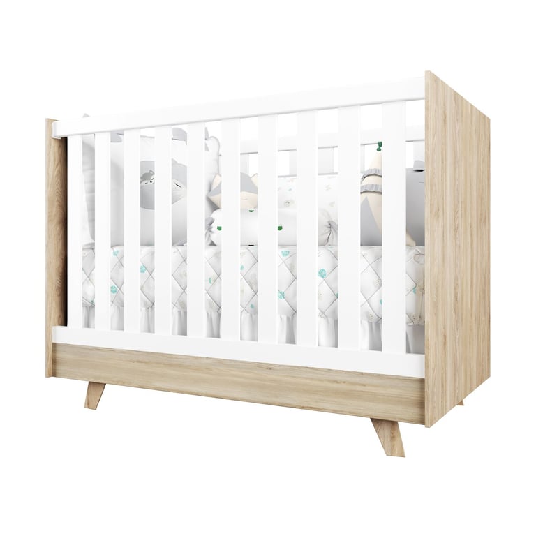 Berço Americano Madeira Retrô — vista alternativa