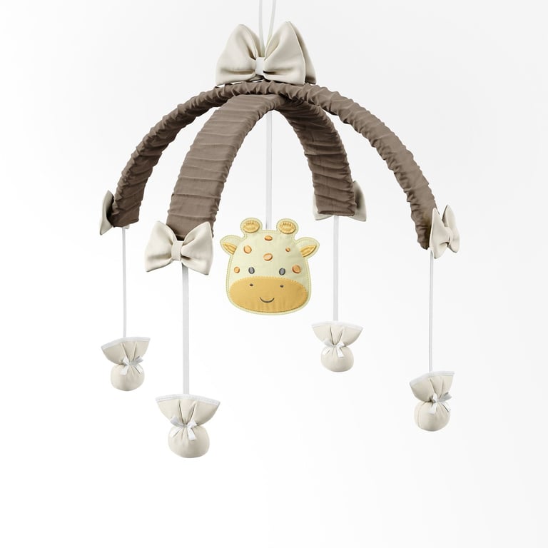 Móbile Amiguinha Girafa Rosa