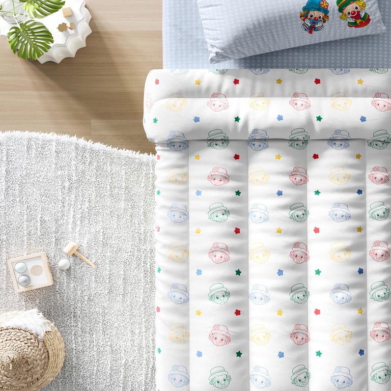 Edredom Infantil Solteiro Patati Patatá