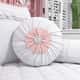 Almofada Redonda Flor 35cm - imagem 1