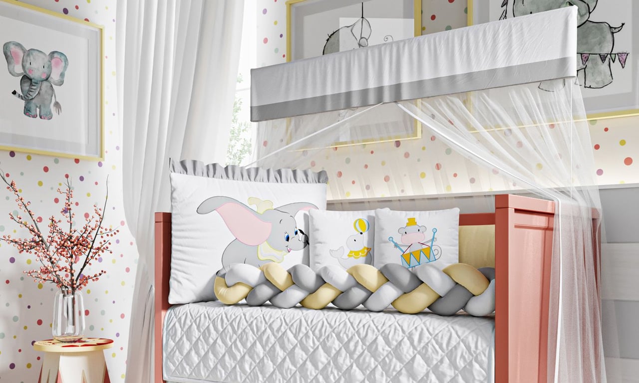 Kit Berço Trança Dumbo — vista alternativa