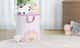 Cesto Organizador para Brinquedos Amiguinha Leoa Rosa 35cm - imagem 1