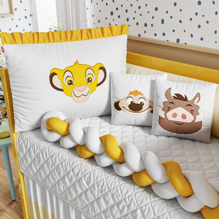 Kit Berço Trança Simba O Rei Leão