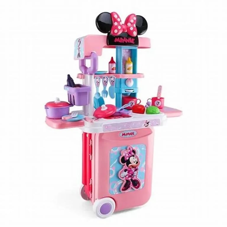 Maleta Minnie cozinha com acessórios