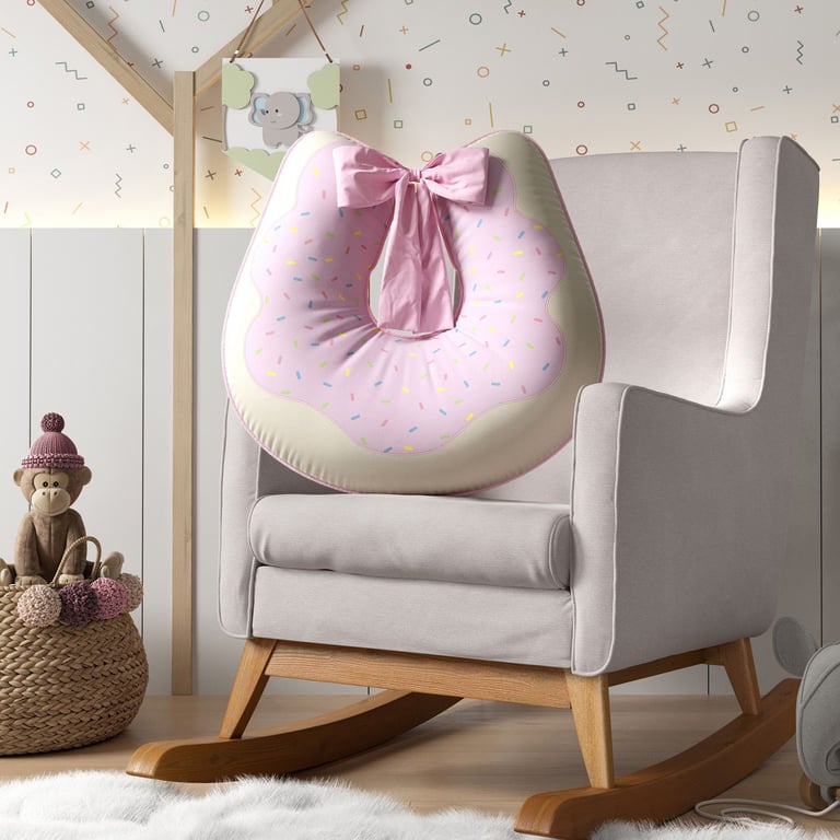 Almofada Amamentação Doce Encanto Donut — vista alternativa