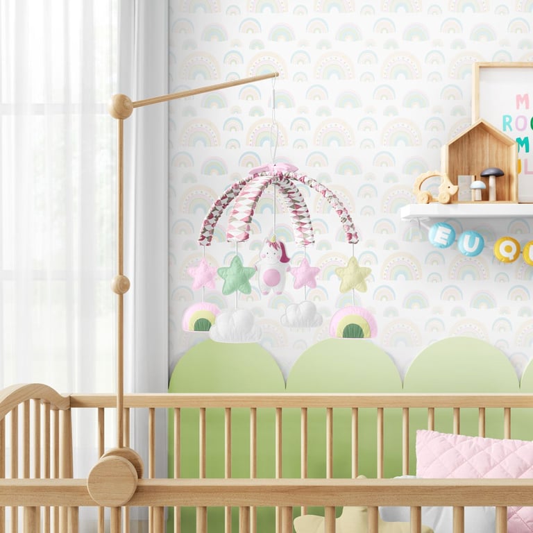 Móbile Amiguinhas Unicórnio — vista alternativa