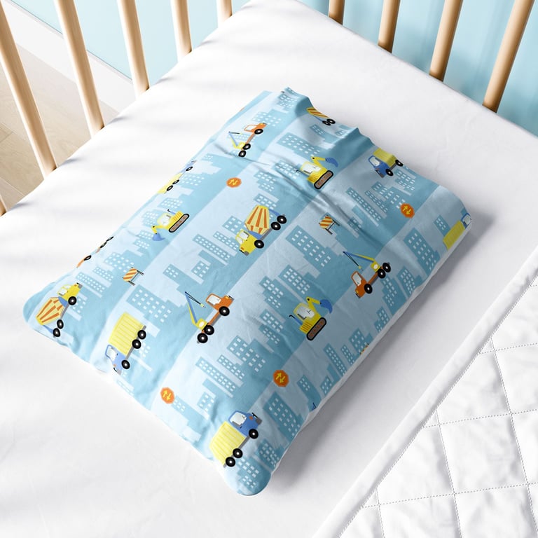 Fronha Bebê Caminhão Azul