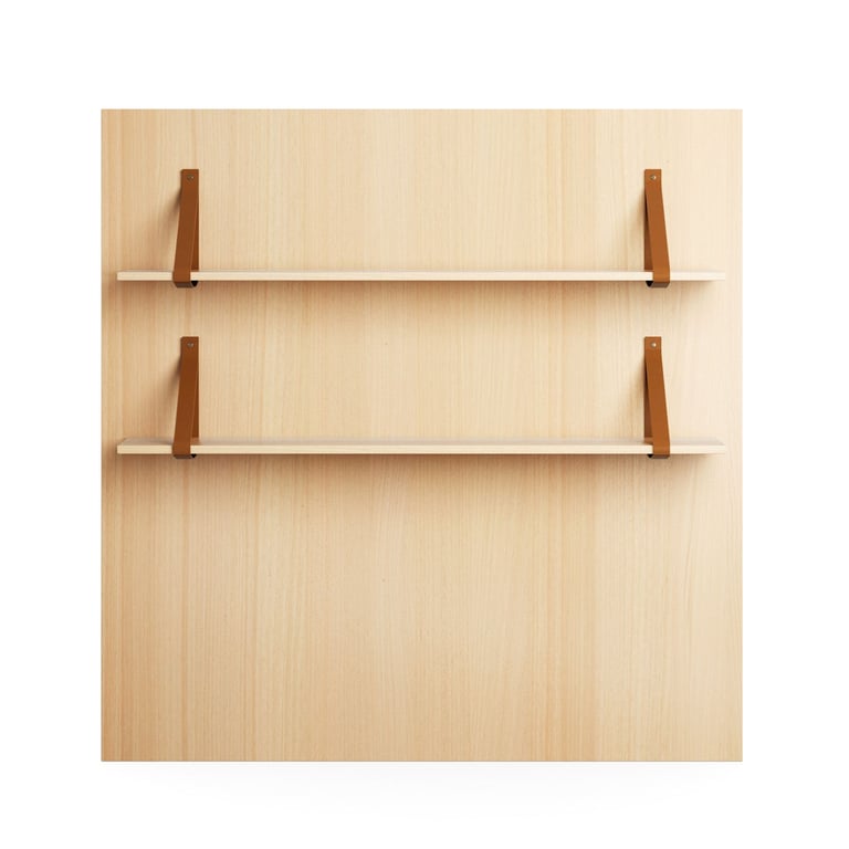 Painel com Prateleiras Maior Madeira Tomi — vista alternativa