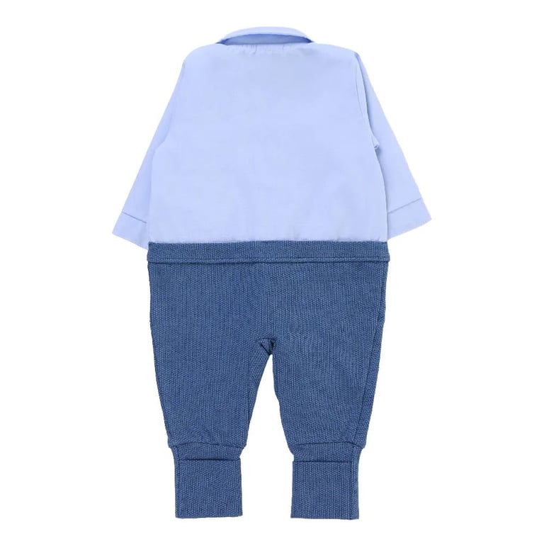 Saída de Maternidade Aconchego do Bebê com Lencinho Azul — vista alternativa