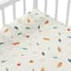 Lençol Berço com Elástico Folhas e Raminhos - imagem 1