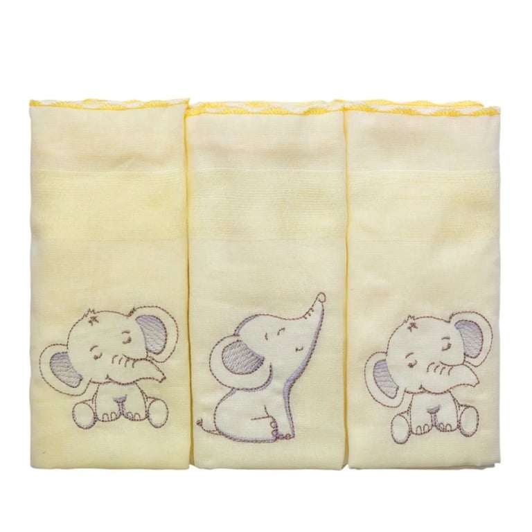 Fralda Incomfral Bambi Pinte E Borde Neutro 3 Unidades