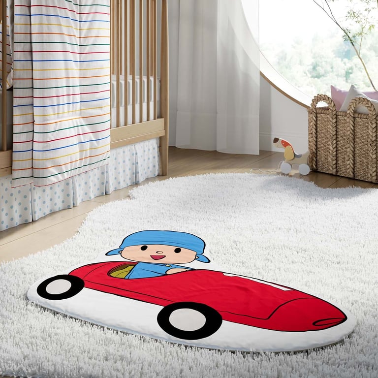 Tapete Pocoyo no Carro 76cm — vista alternativa
