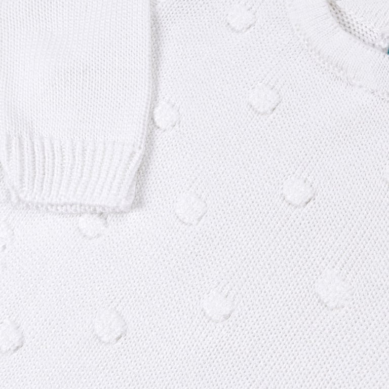 Macacão Tricot Bolinha Vermelho — vista alternativa