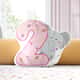 Almofada Mesversário Selva Baby Rosa - imagem 1