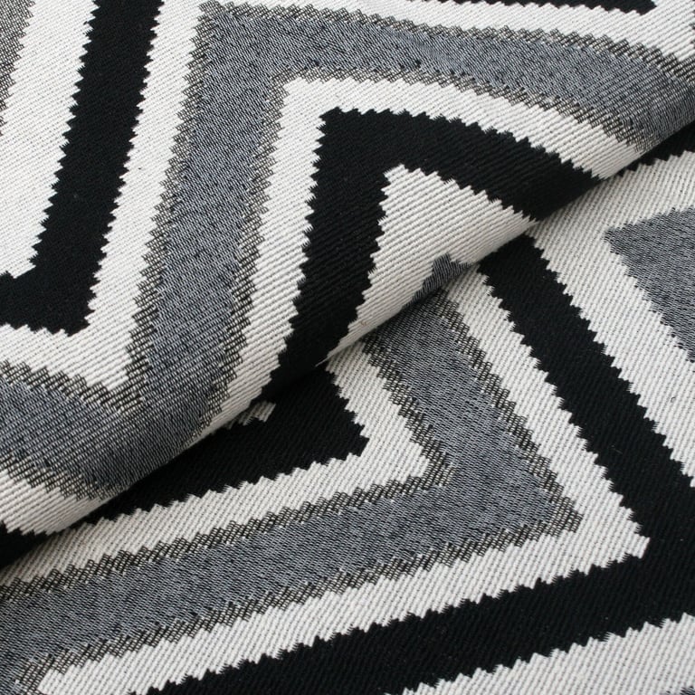 Tapete Retangular Capri Preto 2m — vista alternativa