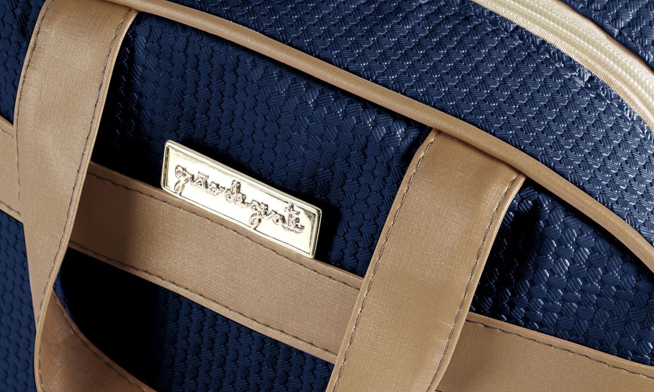 Mala Maternidade Nápoles Azul Marinho 42cm — vista alternativa