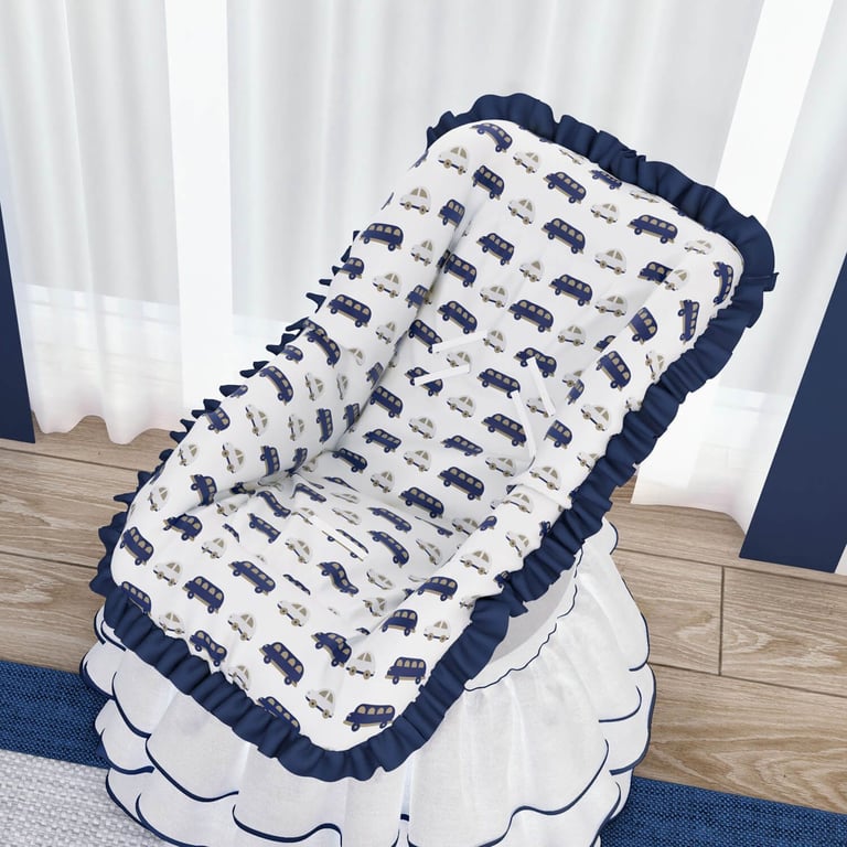 Capa de Bebê Conforto Carrinhos