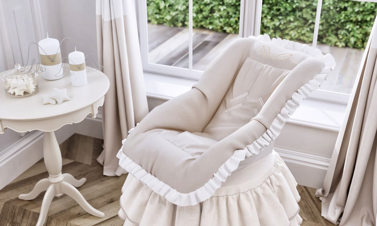 Capa de Bebê Conforto Anjo Bege — vista alternativa