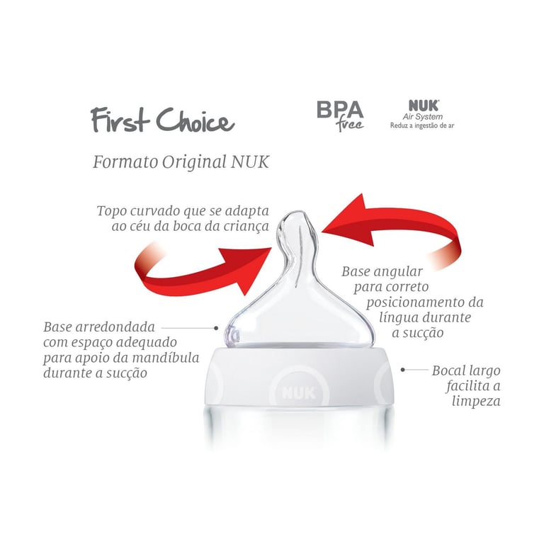 Bico de Mamadeira FC Advanced Silicone Líq. Média Consistência S2 (6M+) — vista alternativa