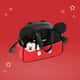Bolsa Maternidade Mickey Mouse Vermelho e Preto 35cm - imagem 4