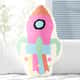 Almofada Foguete Rosa - imagem 1