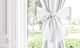 Cortina Clássica com Laços Rosa e Branco - imagem 2