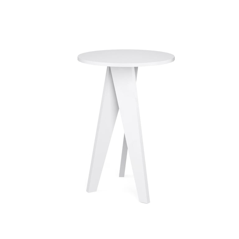 Mesa de Canto Branco Retrô Canção de Ninar