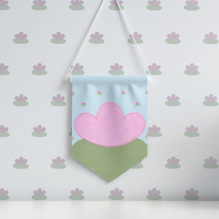 Flâmula Vitória-Régia Floral Monet